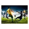 thumbnail image 2 of Tiptophomedecor Peel and Stick Football Wallpaper Wall Mural - Decisive Tackle - Removable Wall Decals, 2 of 3