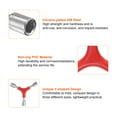 thumbnail image 4 of Uxcell 2 Pieces Y-Shaped 3 Way Wrench 8mm 9mm 10mm Y-Type Inner Hex Spanner Bike Torque Spanner Y Socket Wrench, Red, 4 of 6