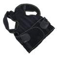 thumbnail image 4 of Corrector de postura de espalda elástico, soporte lumbar para hombros y espalda (negro) XL, 4 of 14