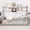 Grey, variant on Twin Size Teepee Floor Bed with Guardrails, Tent Shaped Wooden Bed Frame with Slat Support and Door, Low Profile Platform Bed for Bedroom, White