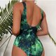 thumbnail image 3 of Trajes de Baño de Mujer con Faldas Vintage Impreso Traje de Baño de Playa Conjunto Conservador, Ligero Poliéster Spandex Mezcla Traje de Baño para las Vacaciones, Piscina Y Verano, 3 of 4