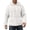 White, variant on FchengtaiS Men's Sherpa Fuzzy Textured Hoodies Long Sleeve Solid Sweatshirts Fashion Fall Winter Warm Pullover Tops with Pocket