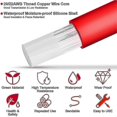 thumbnail image 2 of 11pcs Jst Plug Splitter Jst Male Female Y Cable Compatible With Traxxas Trx-4 Rc, 2 of 4