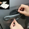 thumbnail image 5 of 8Pcs Invisible Clear Car Door Handle Paint Scratch Protector Guard Film Sheet, 5 of 11