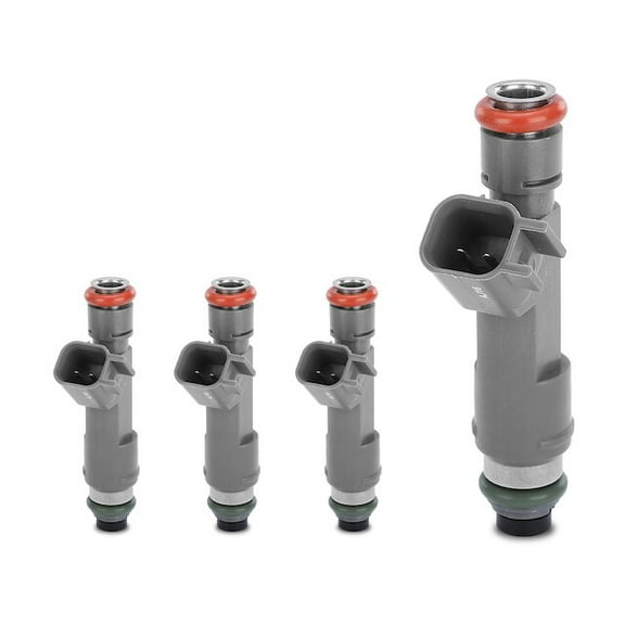 Fuel Injector Kit 4 - Compatible with 2010 Pontiac G6 Base 2.4L 4-Cylinder
