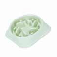 thumbnail image 2 of Comedero lento para perros, evita resbalones y derrames, promueve la digestión, comedero lento para gatos, color verde claro 007, 2 of 5