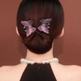 thumbnail image 2 of SAILING Rizador de pelo perezoso elegante estilo Ins de 1/4 Uds., accesorio para el cabello con estilo de giro francés, 2 of 3