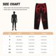 thumbnail image 3 of Balery Red Gothic Skeleton Throne Pantalones de pijama para mujer, pijamas ultraligeros, pantalones de estar por casa-3X-Large, 3 of 6