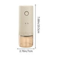 thumbnail image 6 of Yooshoverk Electric Coffee Grinder - Portable USB Rechargeable Bean Mill - 15g Capacity for Espresso Drip - Compact Kitchen Gadget w/ Stainless Steel Blade, 6 of 6