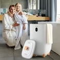 thumbnail image 4 of Costway 35L Large Towel Warmer Bucket Home Towel Warmer for Wet Tower White, 4 of 10