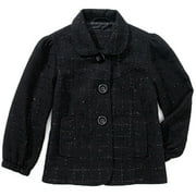 No Boundaries - Juniors 3/4-Sleeve Wool-Blend A-Line Jacket