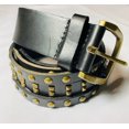 thumbnail image 3 of Studded 3 Strand Punk Inspired Leather Belt, 3 of 4