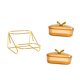 thumbnail image 2 of Cesta de frutas, plato para aperitivos, elegante soporte multifuncional para almacenar frutas rejillas estilo C 2, 2 of 6