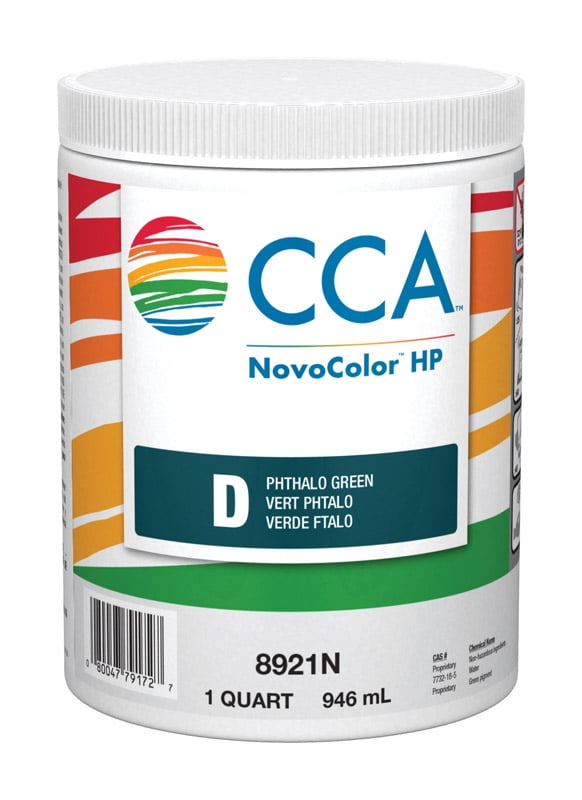 NovoColor HP  CCA  D Phthalo Green  Paint Colorant  1 qt. 