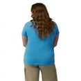 thumbnail image 4 of Dickies Women's Plus Cooling Short Sleeve Pocket T-Shirt, Azure Blue, 1PS, 4 of 5