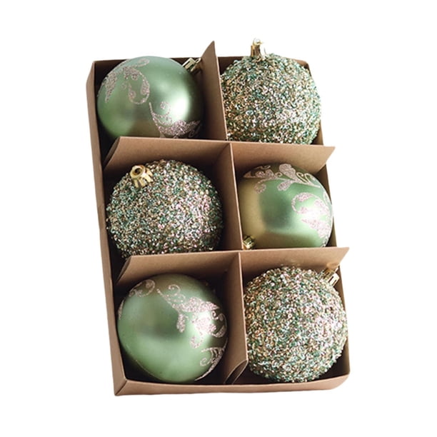 Bolas colgantes para el árbol de Navidad,Adornos navideños Bolas colgantes para el árbol de Navidad,Adornos decorativos para colgar en el árbol de Navidad,Decoraciones para árboles Estilo E