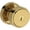 Lifetime Polished Brass, variant on Baldwin En.Vas.Rrr Vashon Single Cylinder Keyed Entry Door Knob Set - Black