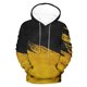 thumbnail image 4 of Sudadera con capucha para hombre, estilo casual, con cuello redondo, estampado, manga larga, blusa de poliéster, 4 of 6