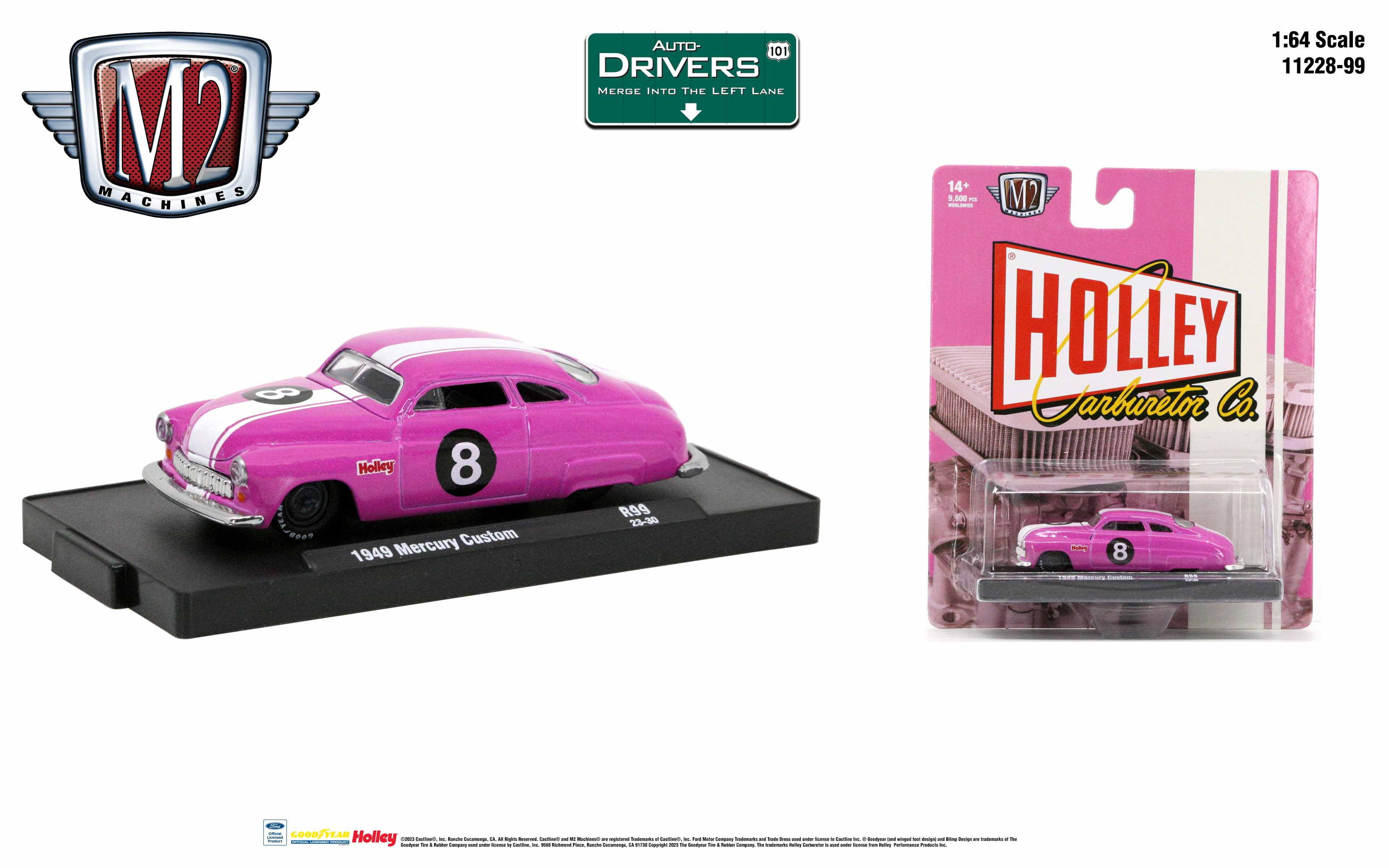 ミニカー M2 Machines 1/64 Mercury 1949 CastLine Castline M2 Machines Auto-drivers Special only 492 1949