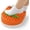 Orange, variant on Foot Rest for Under Desk at Work, Home Office Foot Stool, Ottoman Foot Massager for Plantar Fasciitis Relief, Soft Silicone Footrests, Anti-Fatigue (Gray)