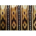 thumbnail image 4 of oneOone Cotton Silk Fabric Stripe & Geometric Ikat Print Fabric BTY 42 Inch Wide, 4 of 4