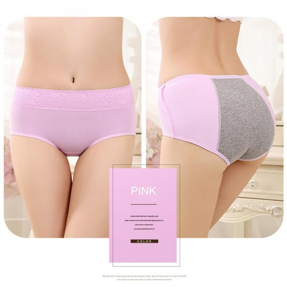 Womens Lady Menstrual Period Leakproof Physiological Pant Brief Seamless Panties