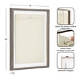thumbnail image 5 of Kate and Laurel Framed Glass Dry Erase Art Vintage Notes Whiteboard for Wall  by The Creative Bunch Studio, 18 x 24, Blake Greywash Frame, Modern,  Dry Erase Art For Wall Decor, 5 of 8