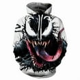 thumbnail image 4 of Venom 3d digital print hooded pullover hoodie, 4 of 9