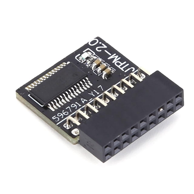 Interfaz LPC del procesador de cifrado TPM 2.0 para ASUS/MSI/ASRock (18 pines para ASRock)