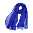 thumbnail image 1 of Sonducket Bufandas portátiles ligeras para mujer, bufanda elegante y transpirable para la cabeza, bufanda Hijab, bufandas Accesorios de disfraces azul real, 1 of 6
