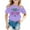 Purple, variant on ibiyuan Big Sister Shirts for Toddler Girls Promoted To Big Sis Embroidered T-Shirt Baby Announcement Casual Short Sleeve Teen Girl Shirts Big Sister Gift Basic Tees Toddler Girl Tops 2t