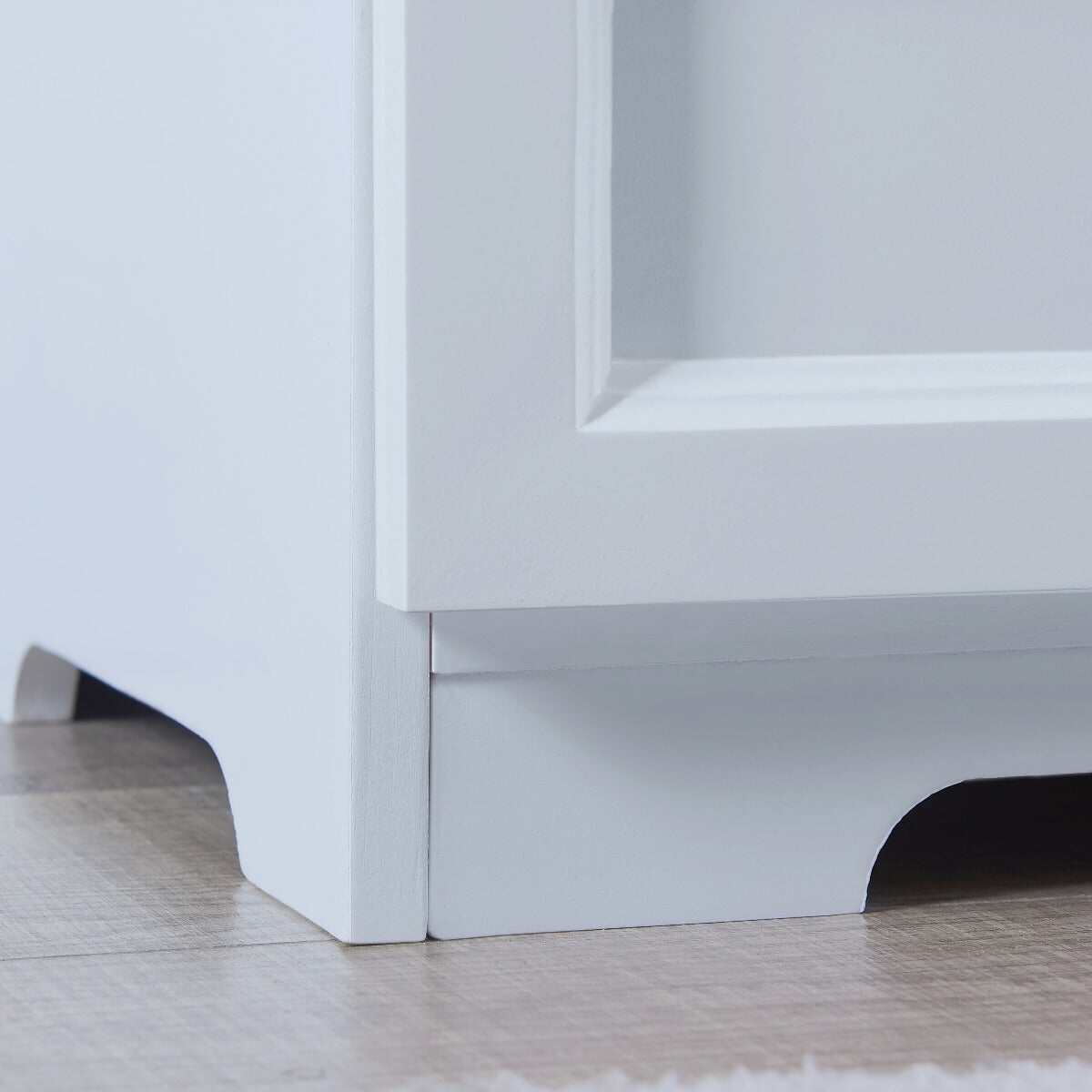 Kids Furniture Kids Funnel White Bookcase Book Shelf Storage Unit with Book Display/Organizer Drawers - Classic White Color,Baby Furniture