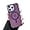 Deep Purple, variant on Magnetic Designed for iPhone 13 Pro Case [-Grade Drop Tested] [Compatible with Magnet] Slim Frosted Case for iPhone 13 Pro Case Phone Case (6.1"), Pink