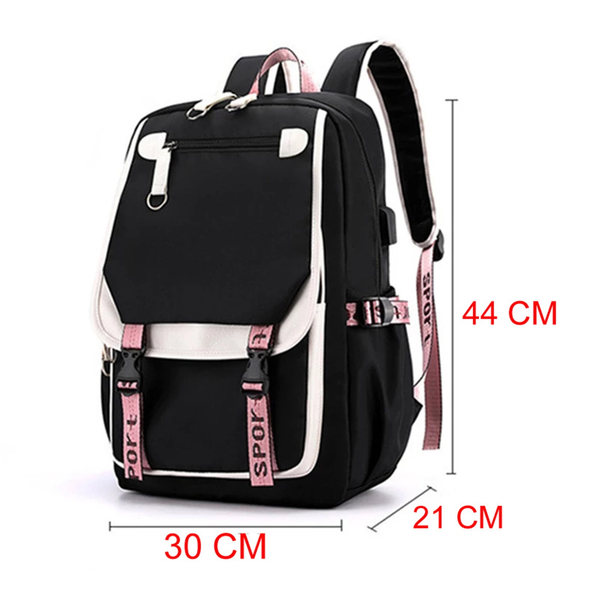 Pink anti best sale theft backpack