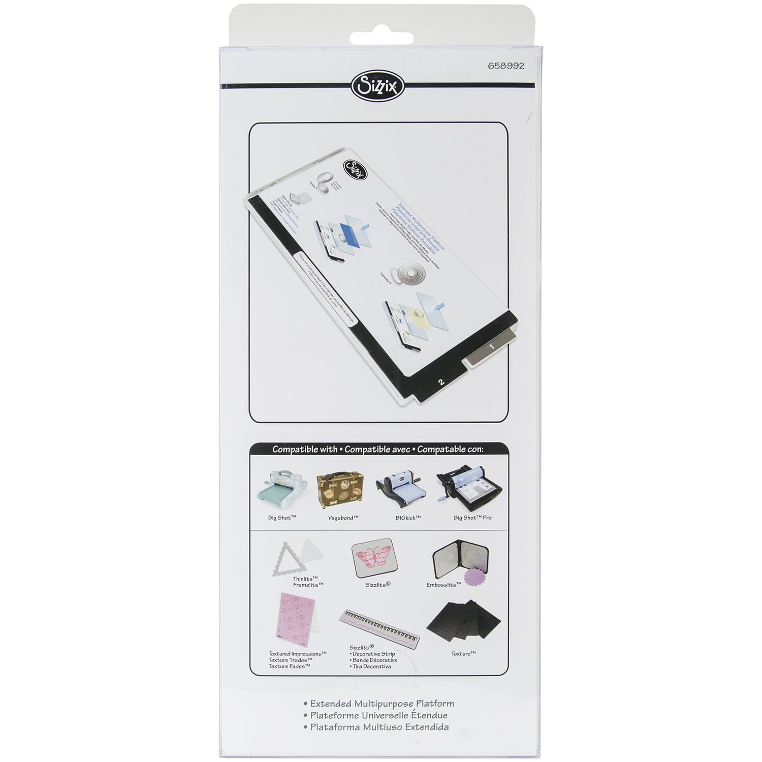 Sizzix Accessory - Extended Multipurpose Platform - Walmart.com