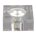 thumbnail image 2 of Bola de cristal de cristal base de luz LED Pantalla Alimentada por USB Decoración de Pedestal 6x6cm Sunnimix Soporte de bola de cristal, 2 of 8