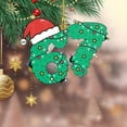 thumbnail image 4 of JLFNYA 67 Christmas Ornament, Christmas 67 Acrylic Ornament, Funny 67 Ornaments for Christmas Tree, Christmas Decoration, Hanging Ornaments, Xmas Holiday Home Decor, Christmas Birthday Gifts, 4 of 6