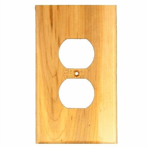 Traditional - 1 Toggle - Natural Maple (Triple GFI)