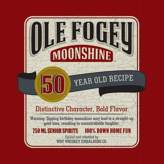 Creative Converting 16 Count Lunch Napkins, Ole Fogey-50