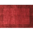 thumbnail image 1 of Ahgly Company Indoor Rectangle Abstract Red Contemporary Area Rugs, 8' x 12', 1 of 4