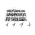 thumbnail image 1 of Kit surtido de 510 tornillos para madera shaofei Acero inoxidable Plata, 1 of 5
