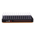 thumbnail image 4 of Estación de carga de cargador multi USB inteligente rápido de 100W y 15 puertos para tableta de teléfono móvil IOS/Android EE. UU. 110-240V, 4 of 8