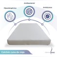 thumbnail image 3 of Colchón Memory Foam Cuna De Viaje - Color Blanco Memory Foam COLCHON CUNA DE VIAJE, 3 of 12