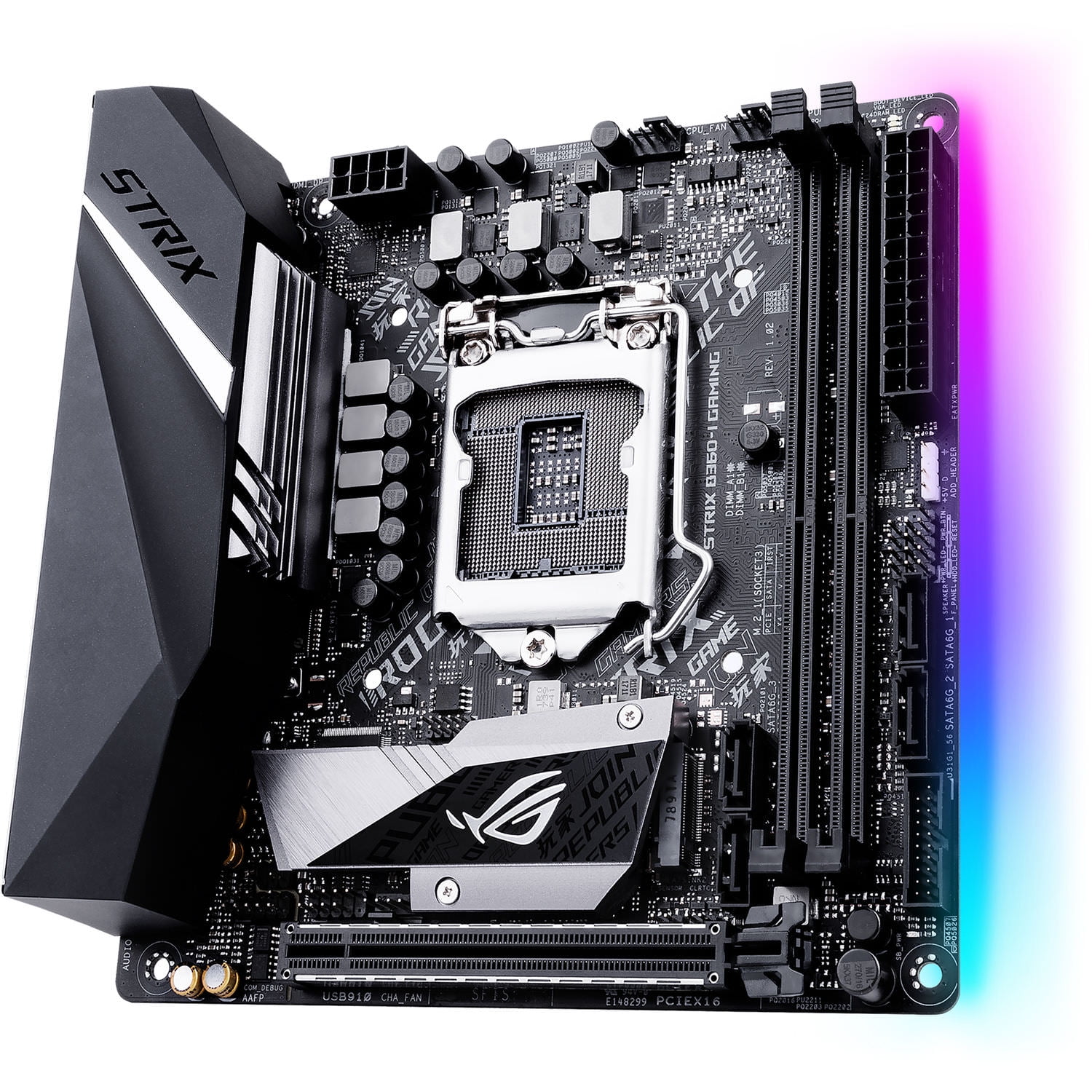 Asus Strix B360-I Gaming Motherboard - STRIX B360-I GAMING - Walmart.com