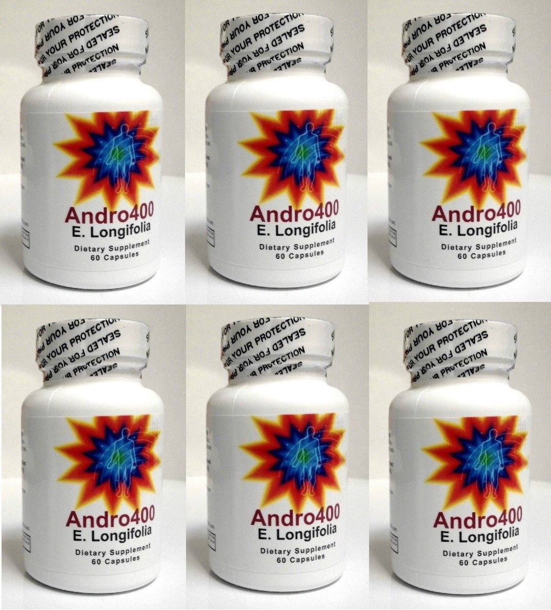 6 Andro400 E Longifolia Andro 400 Natural Testosterone 60 Caps (FREE