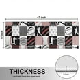 thumbnail image 5 of Kitchen Rugs Sets Of 2,Baseball Patchwork Pattern Anti Fatigue Kitchen Mat Rugs Non Slip Washable,Decorative Kitchen Floor Mats for Kitchen,Sink,Laundry,17"X47", 5 of 5