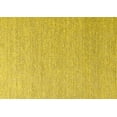 thumbnail image 1 of Ahgly Company Machine Washable Indoor Rectangle Solid Yellow Modern Area Rugs, 3' x 5', 1 of 4