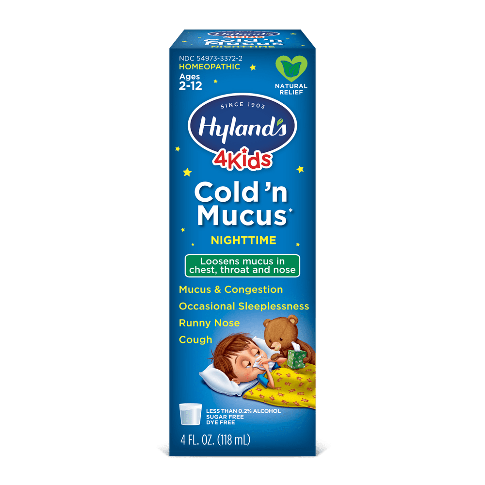 Hylands Homeopathic Cold n Mucus 4 Kids PM 4 oz