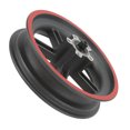 thumbnail image 3 of Cubo De La Rueda De Scooter Eléctrico, Agarre Absorción De Choque Cubo De Rueda De Scooter Rojo Para Piezas De Repuesto, 3 of 7