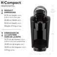 thumbnail image 4 of Keurig K-Compact Single Serve K-Cup Pod Coffee Maker, 4 of 7